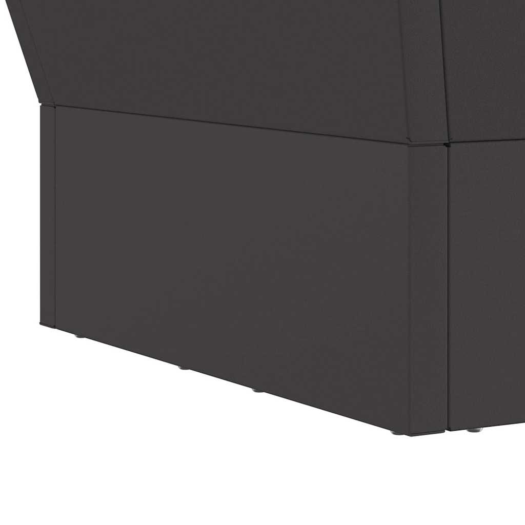 Fire Bowl Black 40 x 40 x 35 cm Weathering Steel