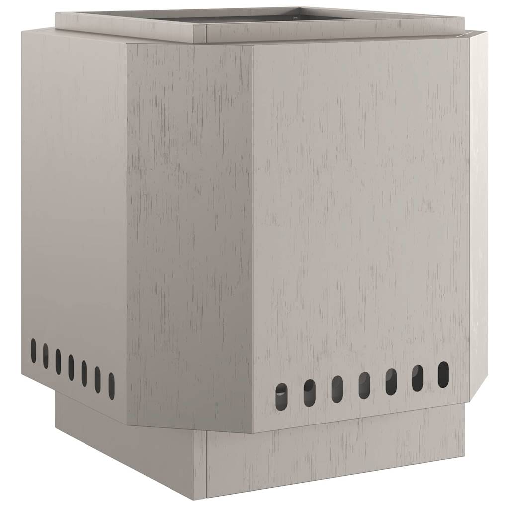 Smokeless Fire Bowl Rusty 48 x 48 x 51 cm Weathering Steel