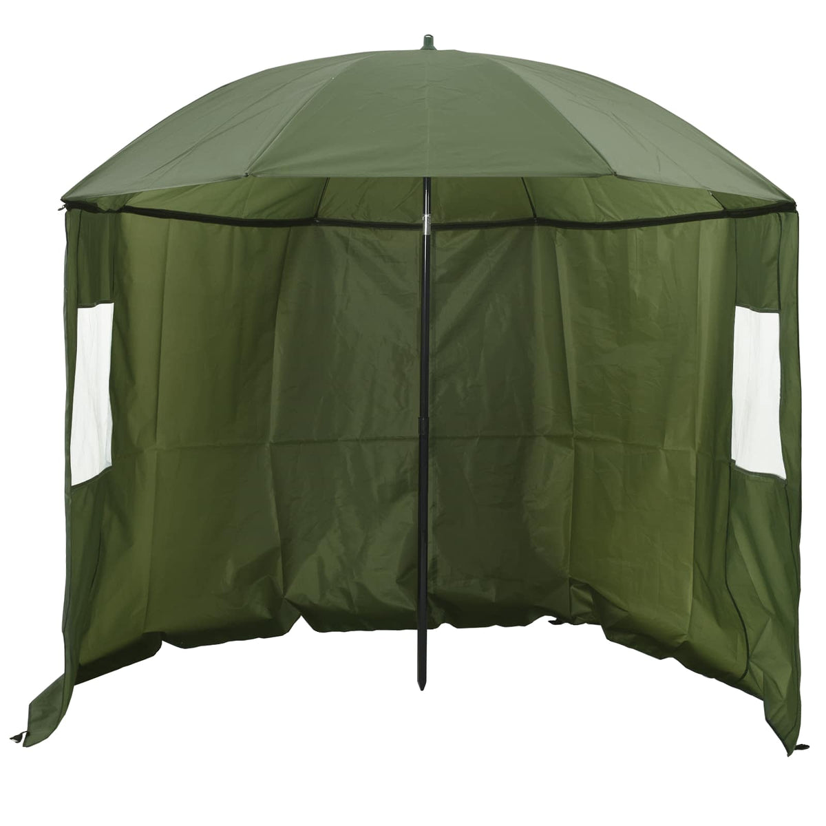 Fishing Umbrella 228 x 204 cm Oxford Polyester Yellow Army