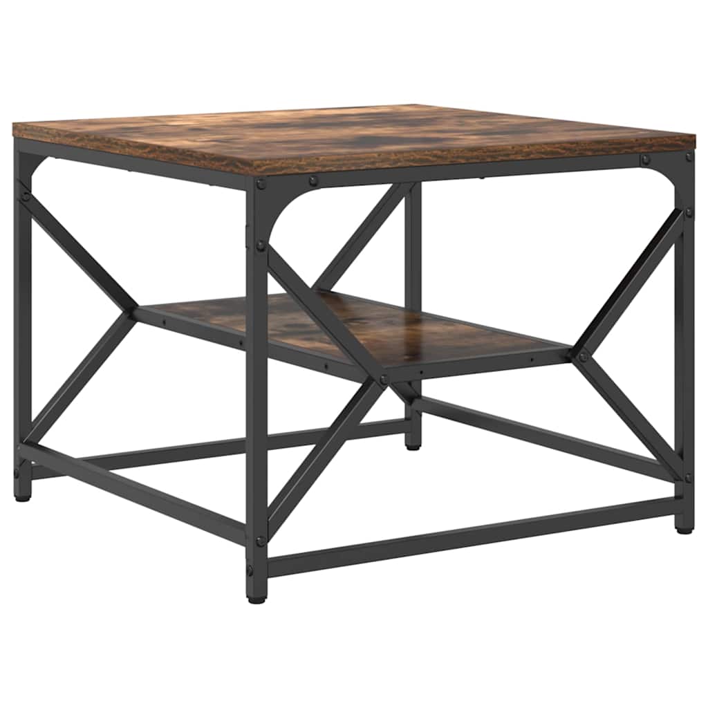 Coffee Table Smoked Oak 51 x 50 x 40 cm