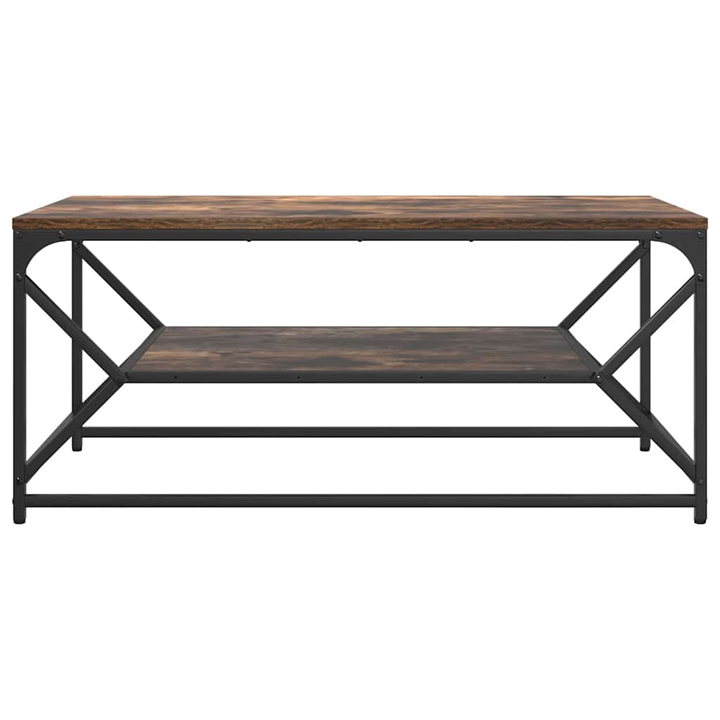 Coffee Table Smoked Oak 90 x 50 x 40 cm