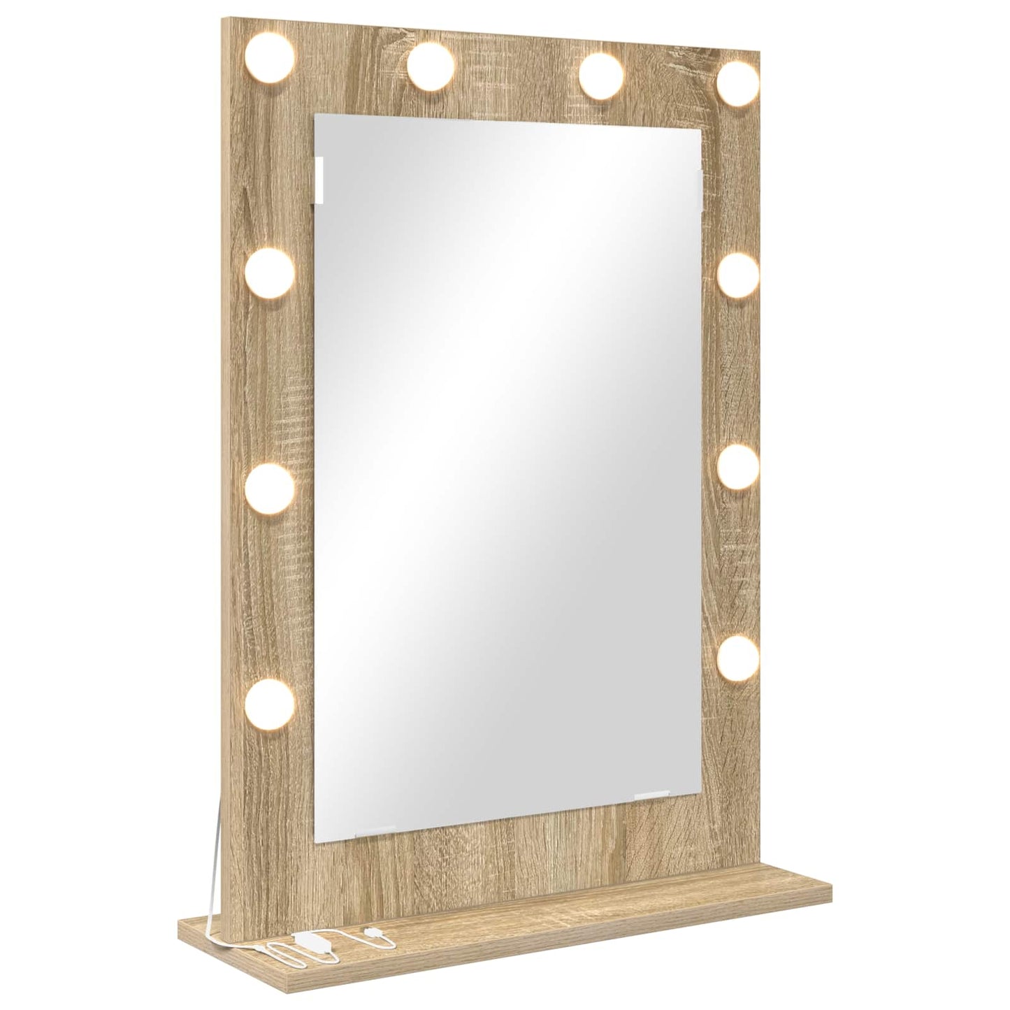 Vanity Mirror Sonoma Oak 70 x 50 x 18 cm Rectangular