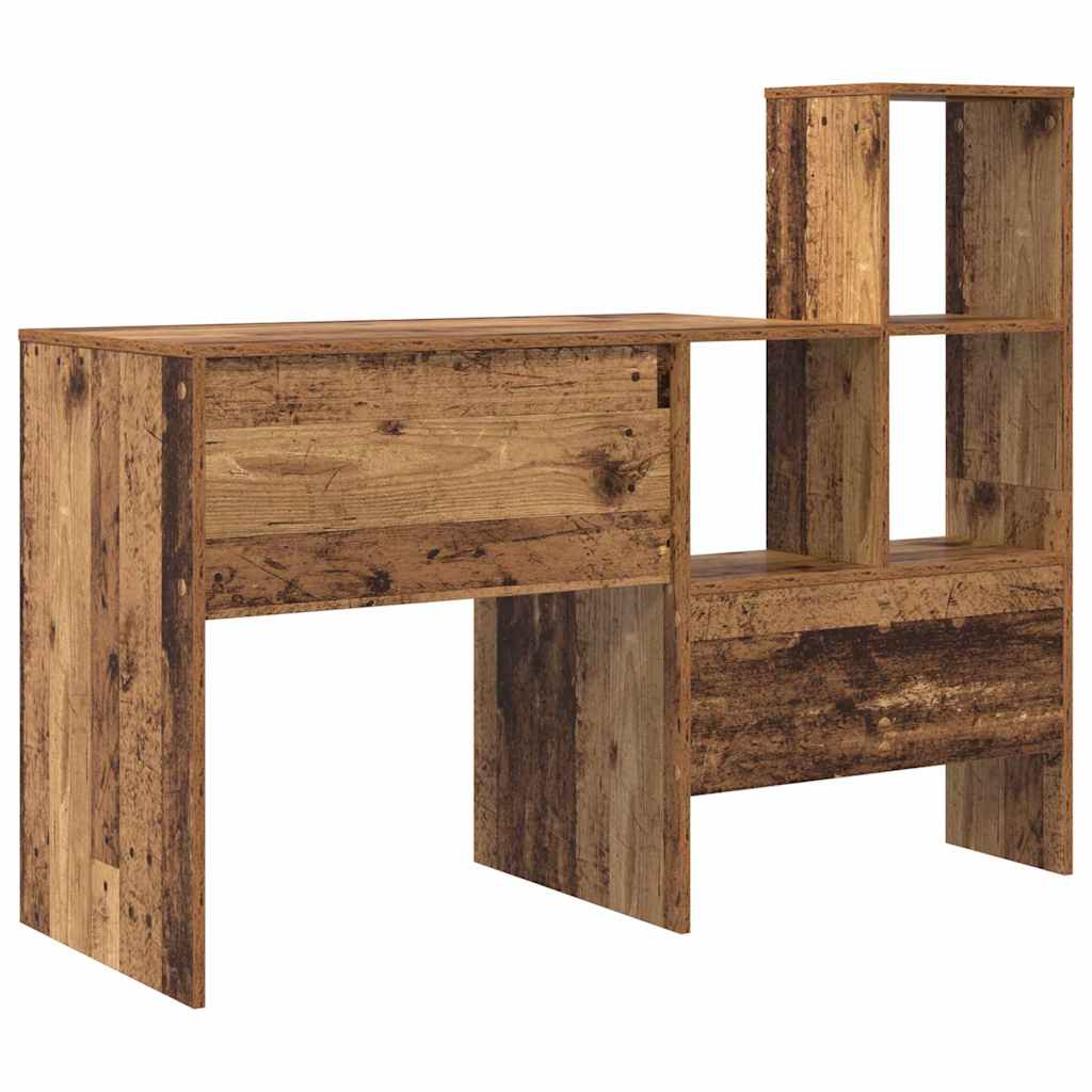 Desk Old Wood 131.5 x 50 x 106.5 cm Engineered Wood