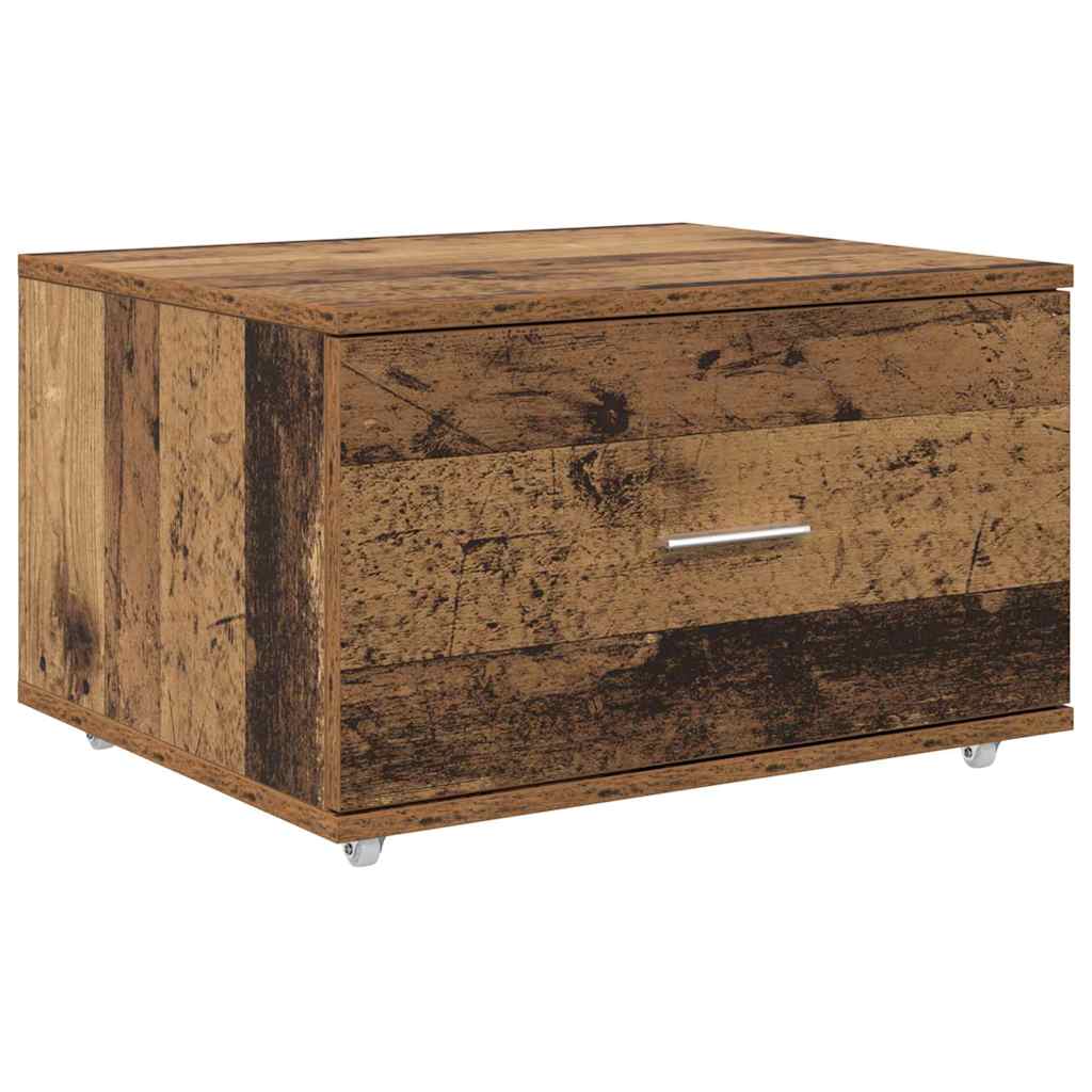 Drawer Cabinet 55 x 45 x 31 cm Old Wood
