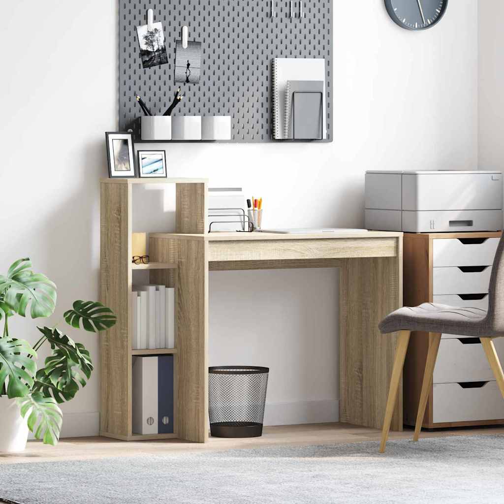 Desk Sonoma Oak 100 x 40 x 90 cm Engineered Wood