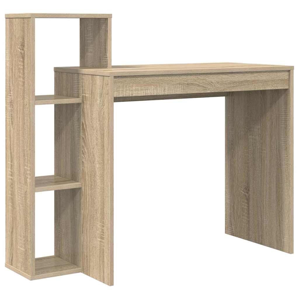 Desk Sonoma Oak 100 x 40 x 90 cm Engineered Wood