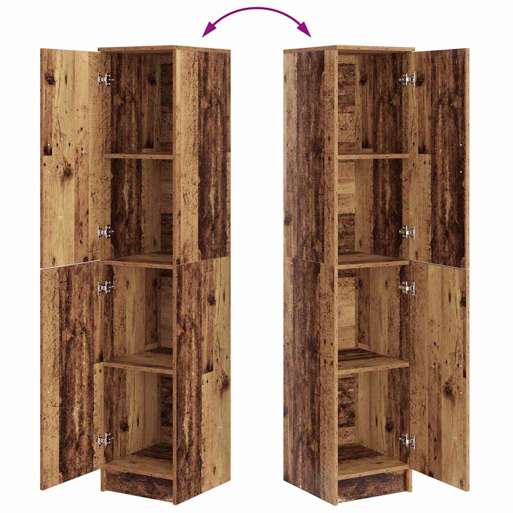 Highboard Old Wood 35 x 39 x 168 cm
