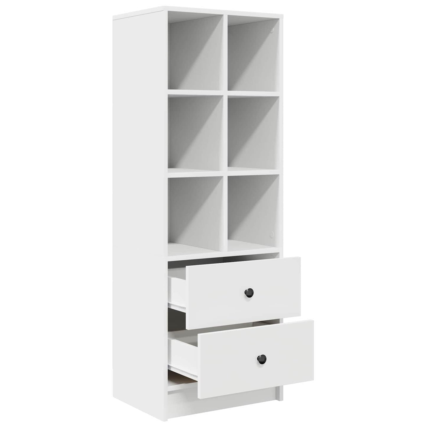 Highboard White 45.5 x 34 x 127 cm