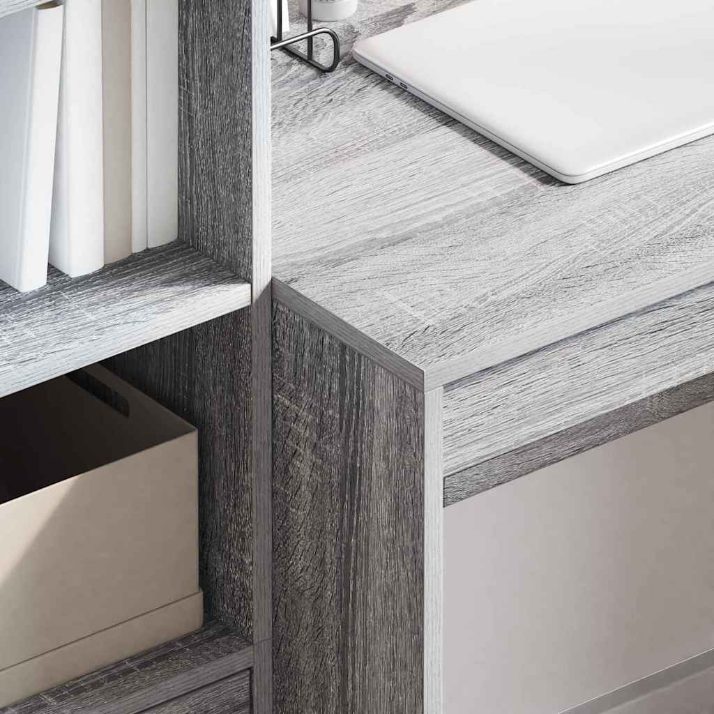Desk Grey Sonoma 80 x 50 x 76 cm