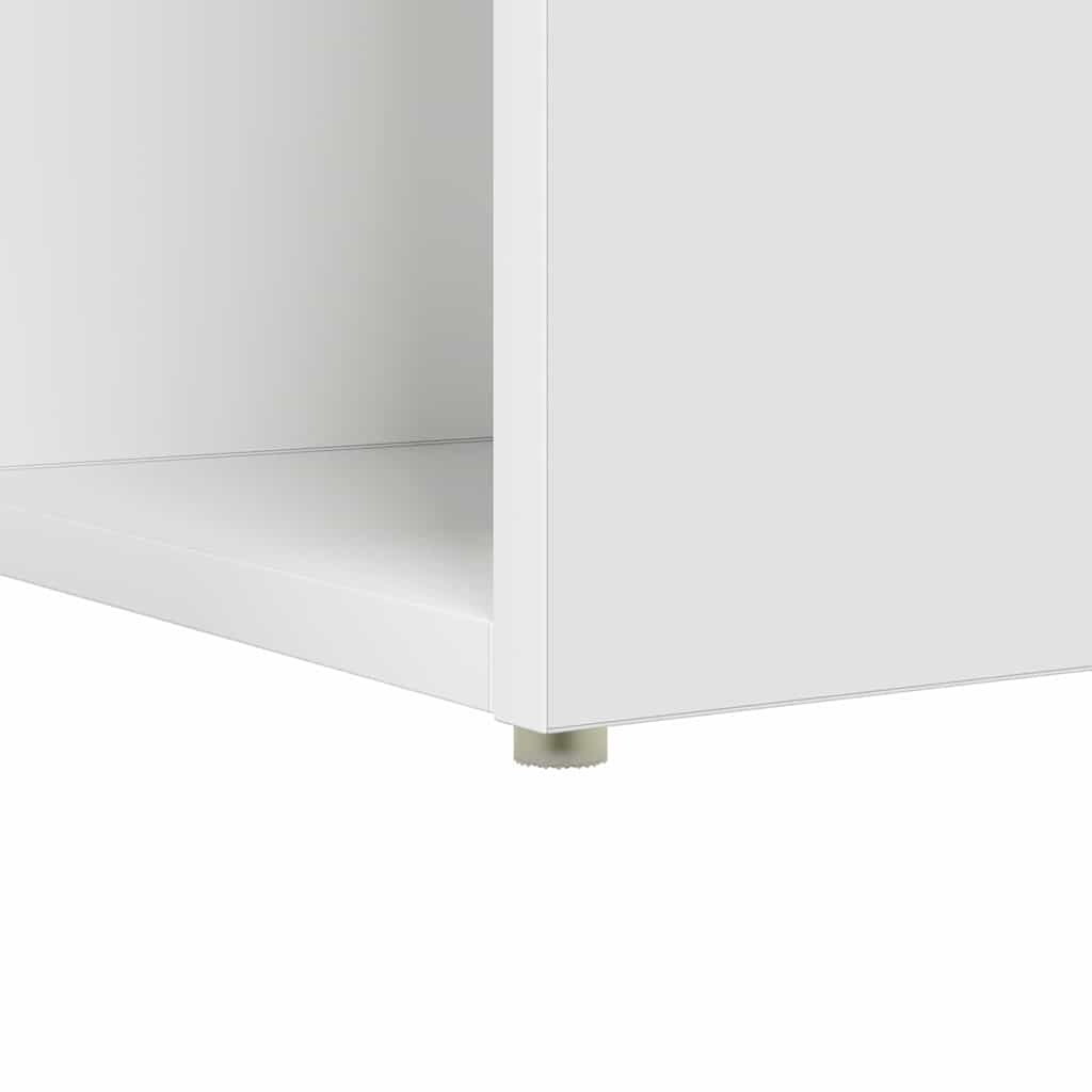 Desk White 108 x 55 x 103 cm Engineered Wood