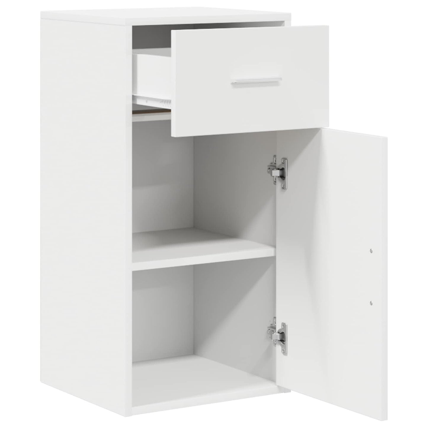 Sideboard with Drawer White 38 x 34 x 75 cm