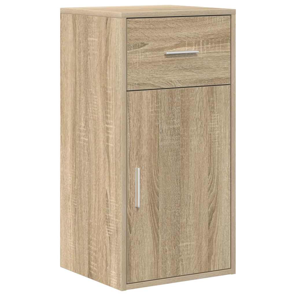 Sideboard with Drawer Sonoma Oak 38 x 34 x 75 cm