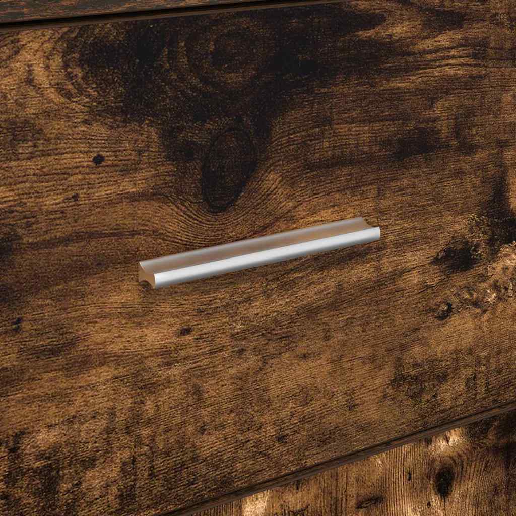 Sideboard with Drawer Smoked Oak 38 x 34 x 75 cm