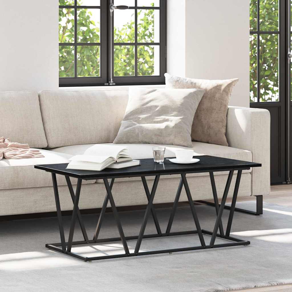 Coffee Table Black Oak 100 x 50 x 40 cm