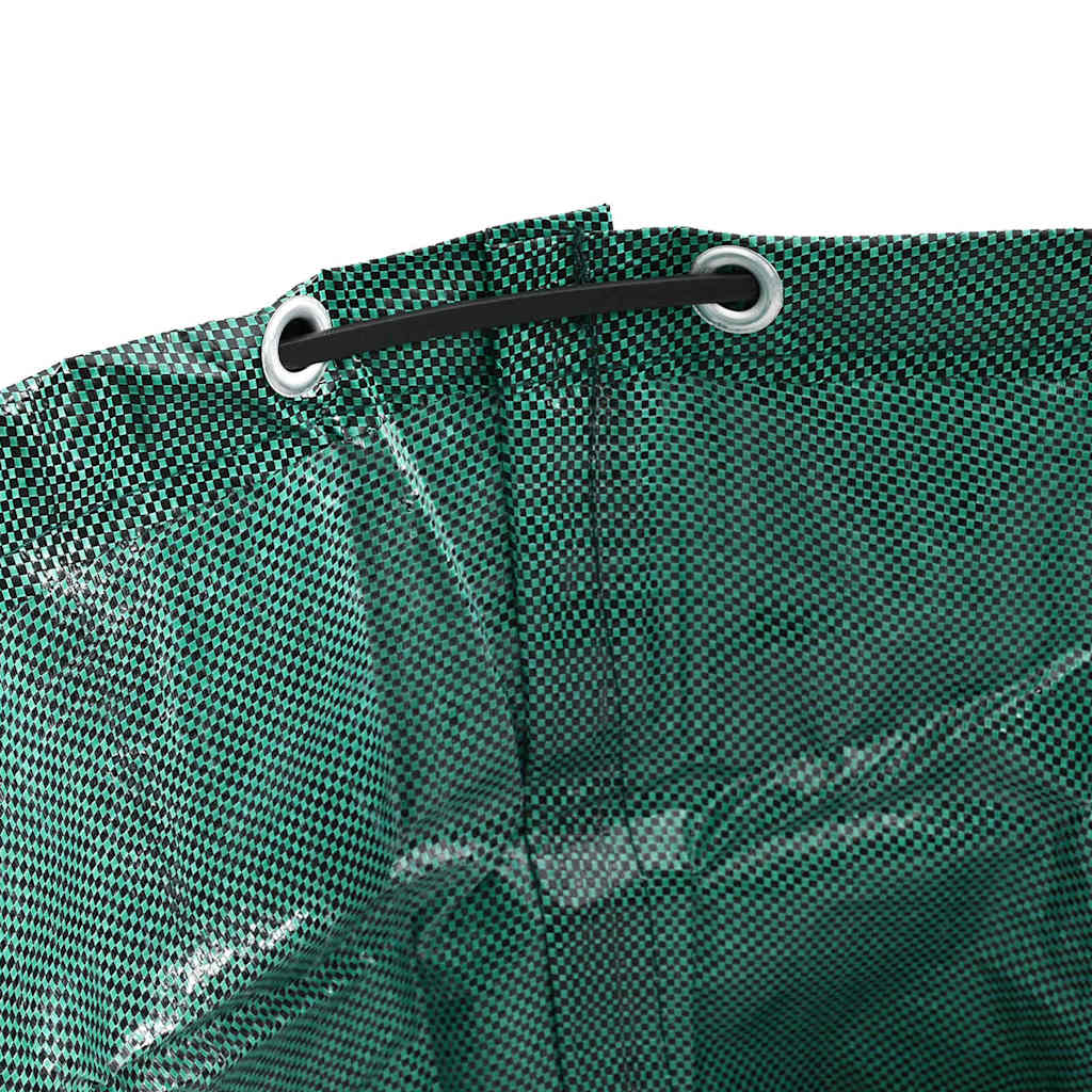 Garden Waste Bags 12 pcs 272 L Green Polypropylene