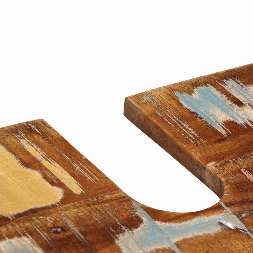 Bathroom Furniture Set 2 pcs Brown Solid Reclaimed Wood