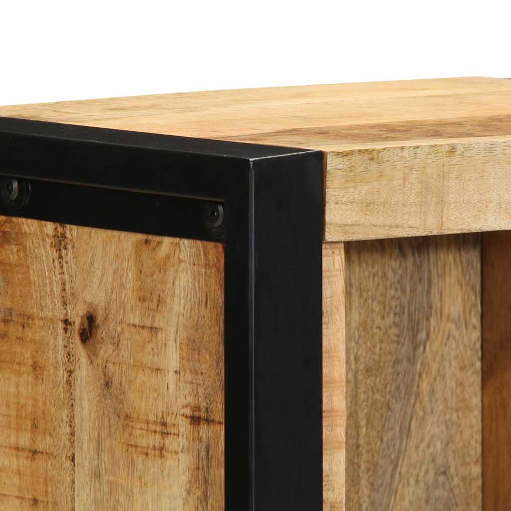 Bedside Cabinet Brown 40 x 30 x 80 cm Solid Mango wood