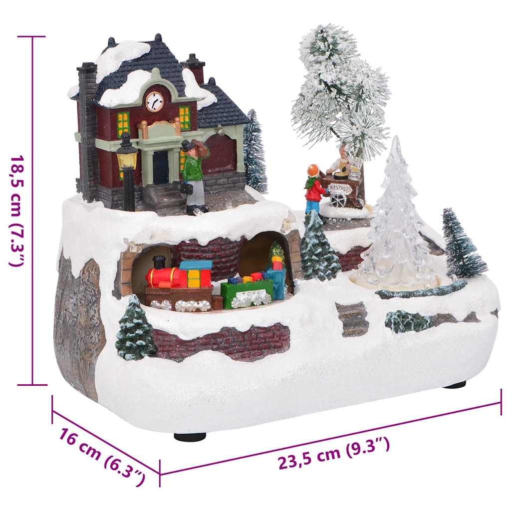 Christmas Village SALO 23.5 x 16 x 18.5 cm Resin Multicolour