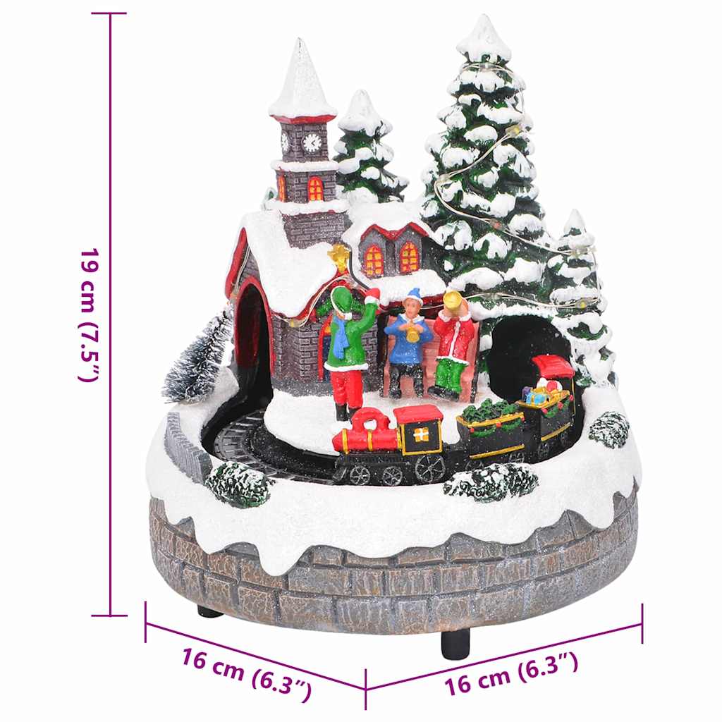 Christmas Village SALO 16 x 16 x 19 cm Resin Multicolour