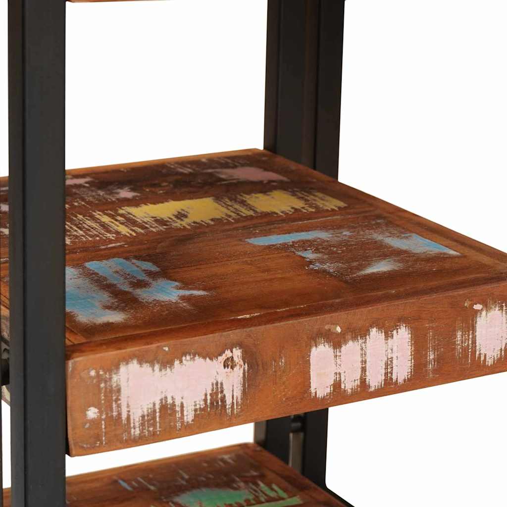 Bedside Table 2 pcs Brown and Black 38 x 33 x 58 cm