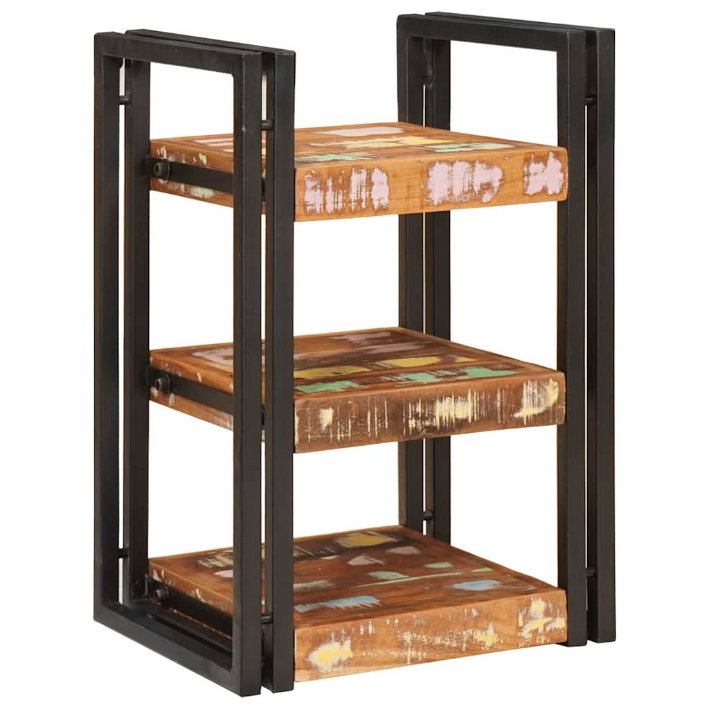 Bedside Table 2 pcs Brown and Black 38 x 33 x 58 cm