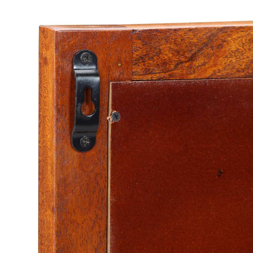 Wall Cabinet Brown 40 x 20 x 50 cm Solid Acacia Wood