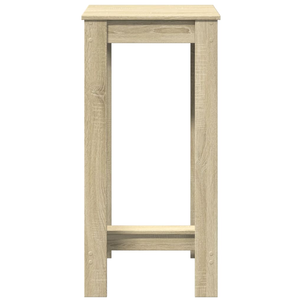 Bar Table Sonoma Oak 51x50x103,5 cm Engineered Wood
