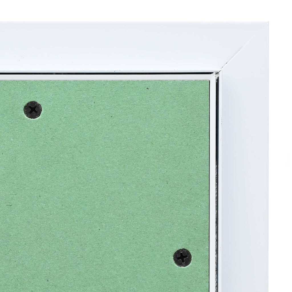 Access Panel Green and Silver 25 x 45 cm
