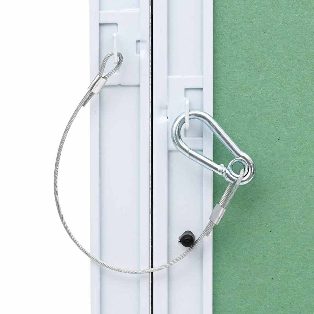 Access Panel Green and Silver 45 x 85 cm