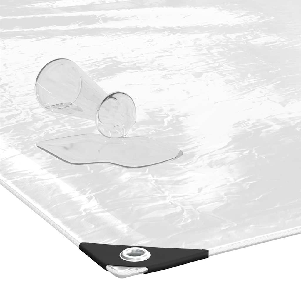 Plant Cover with Eyelets 1x8 m PVC