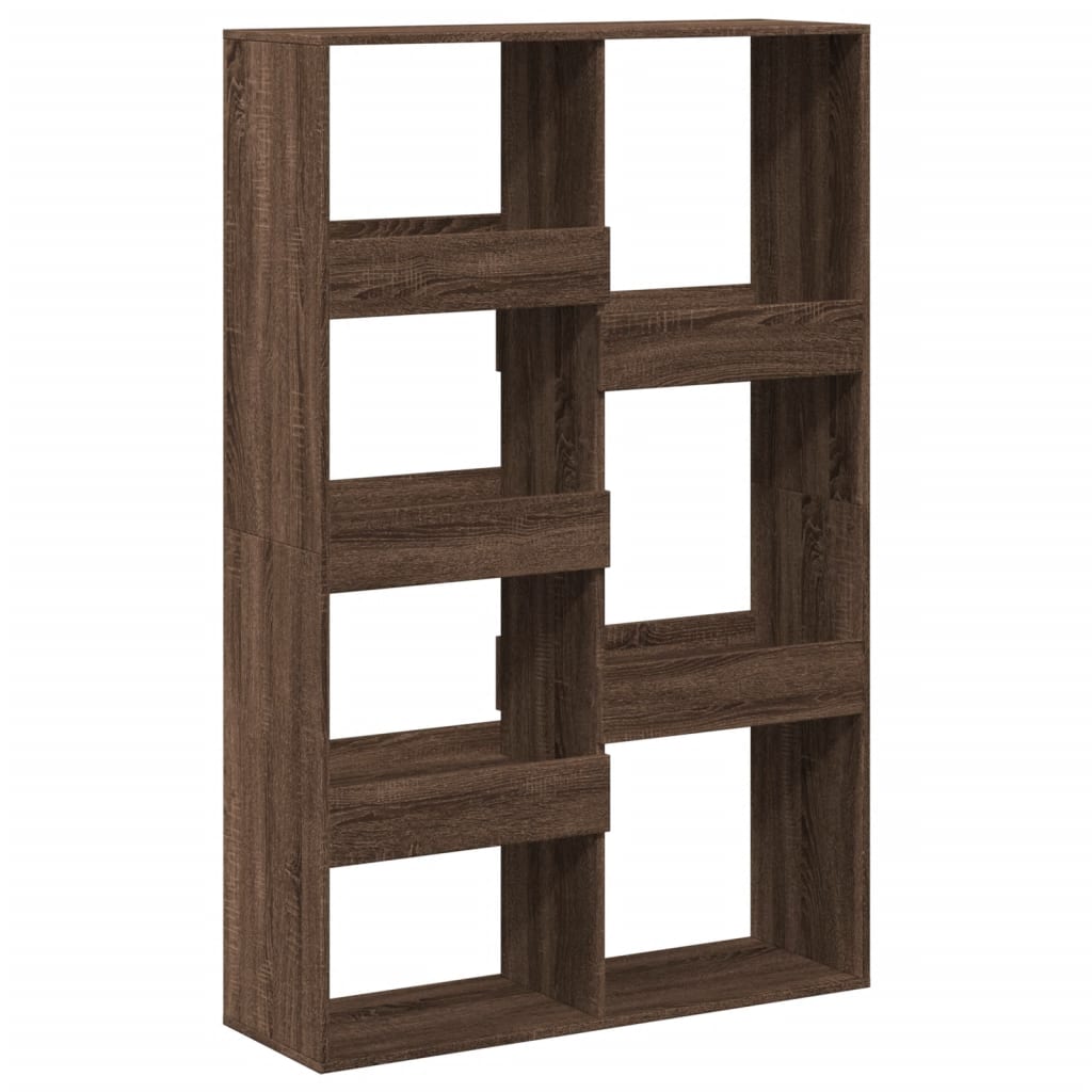 Room Divider Brown Oak 100x33x155,5 cm Engineered Wood
