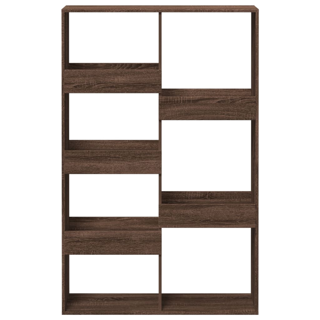 Room Divider Brown Oak 100x33x155,5 cm Engineered Wood