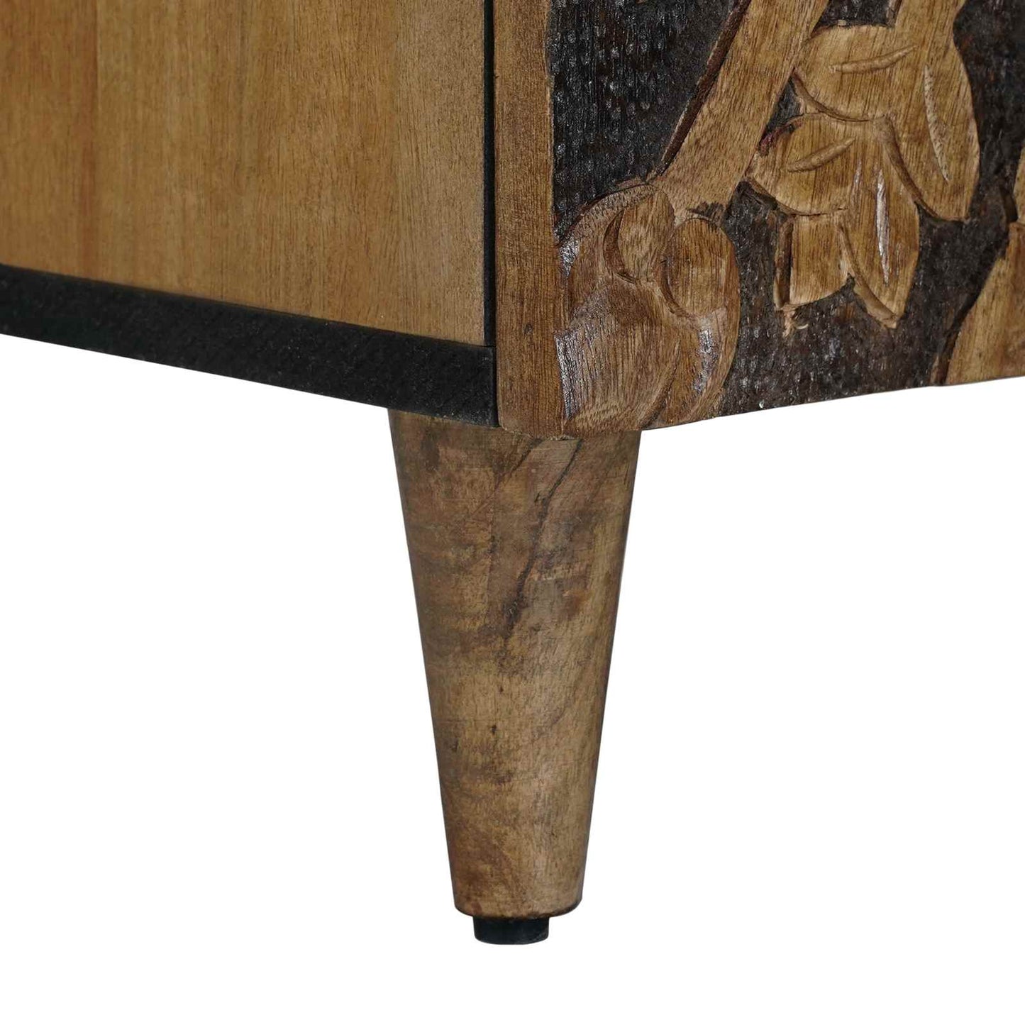 Bathroom Furniture Set 2 pcs Brown Solid Mango Wood