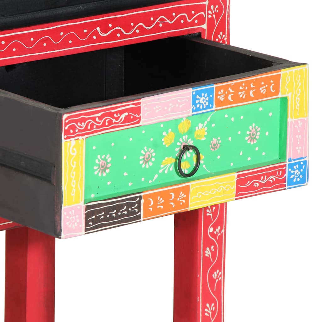 Console Table with Drawer Multicolour 80 x 35 x 76 cm