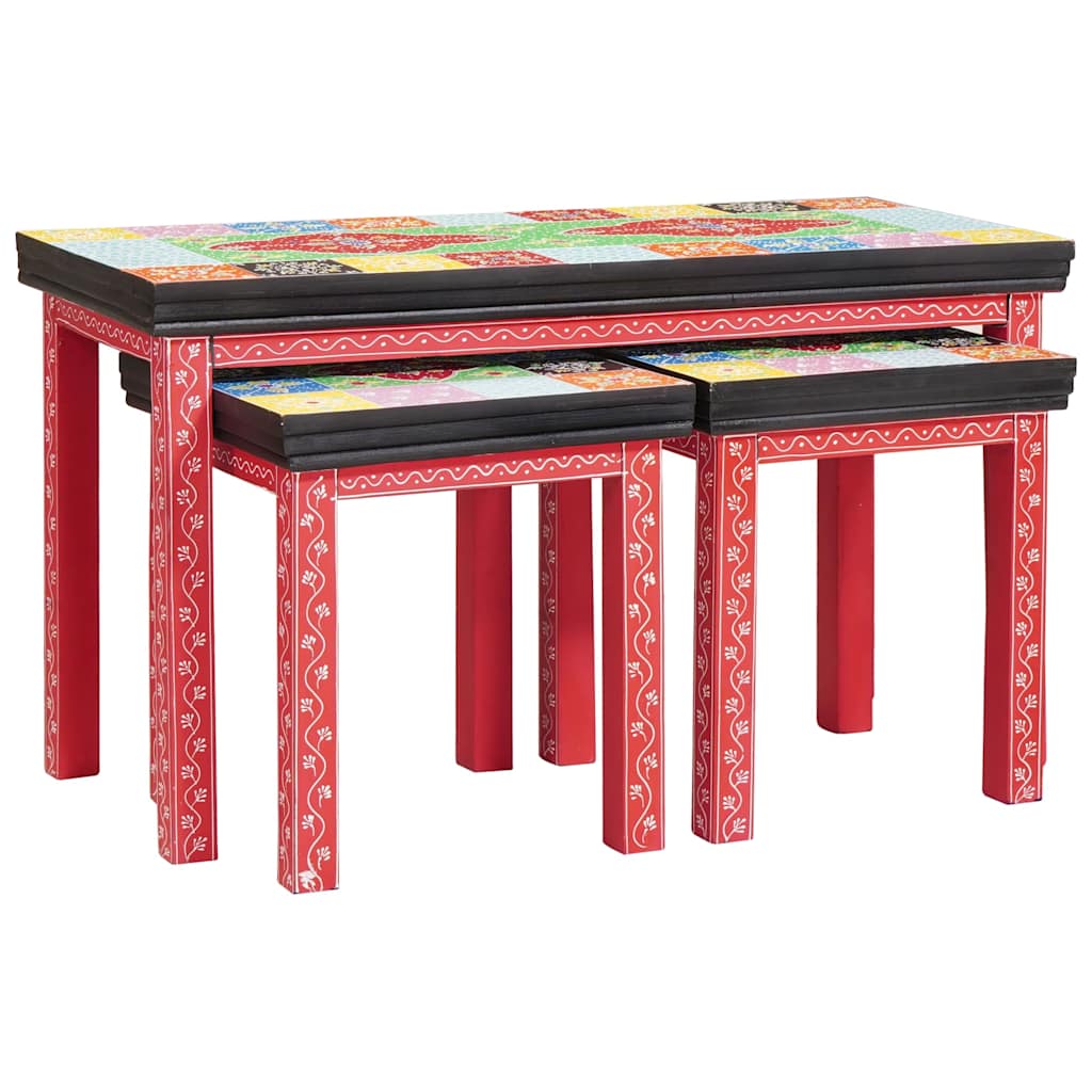 End Table 2 pcs Multicolour 90 x 40 x 50 cm