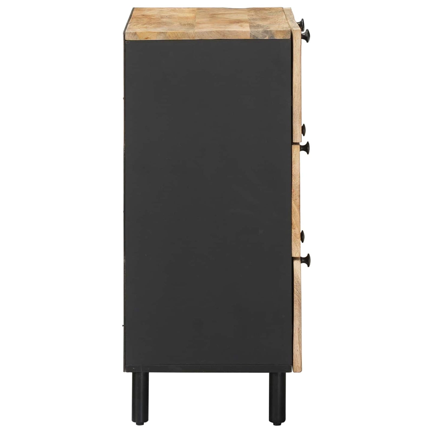 Storage Cabinets 2 pcs 120 x 33 x 75 cm Solid Mango Wood