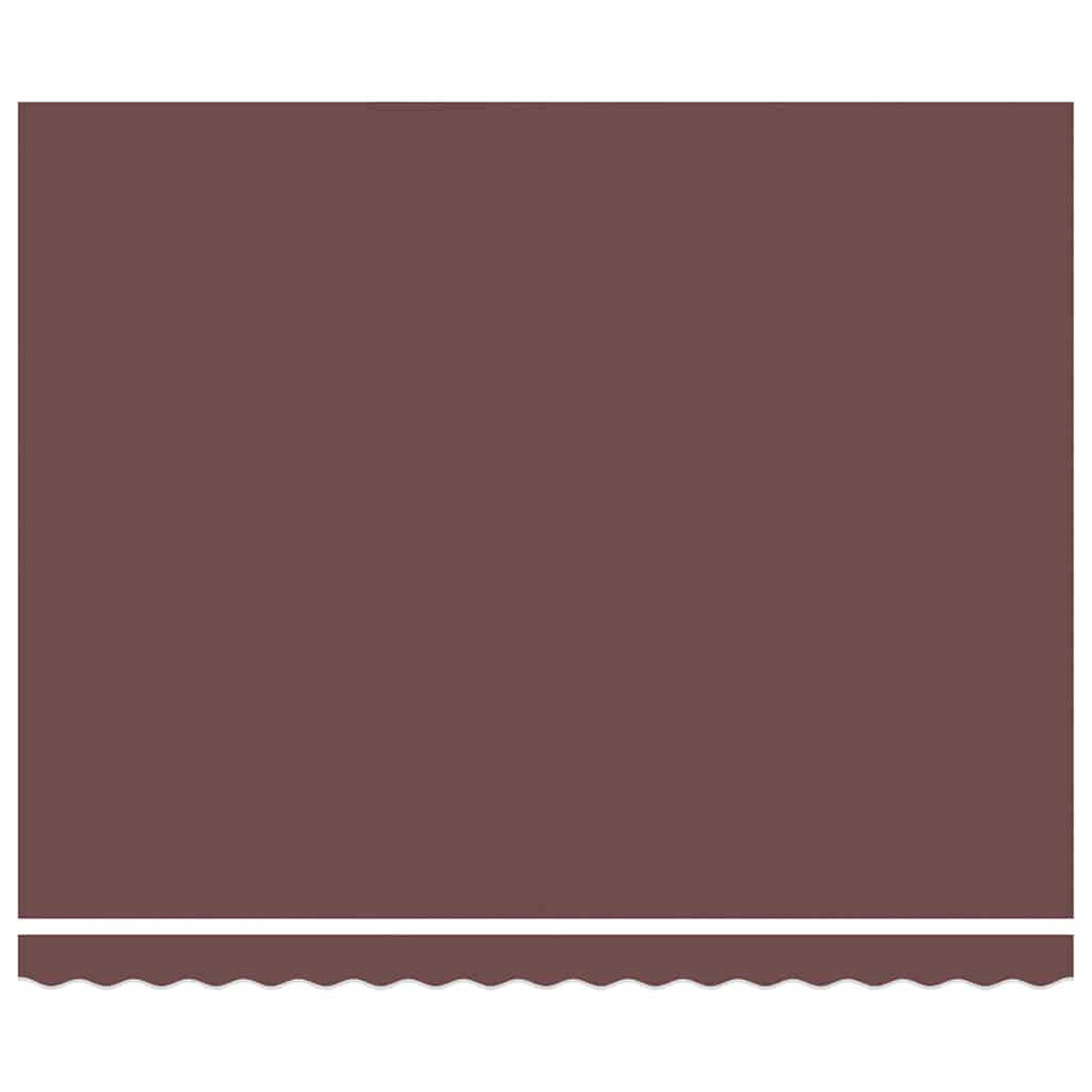 Manual Retractable Awning with LEDs Brown 400x300 cm