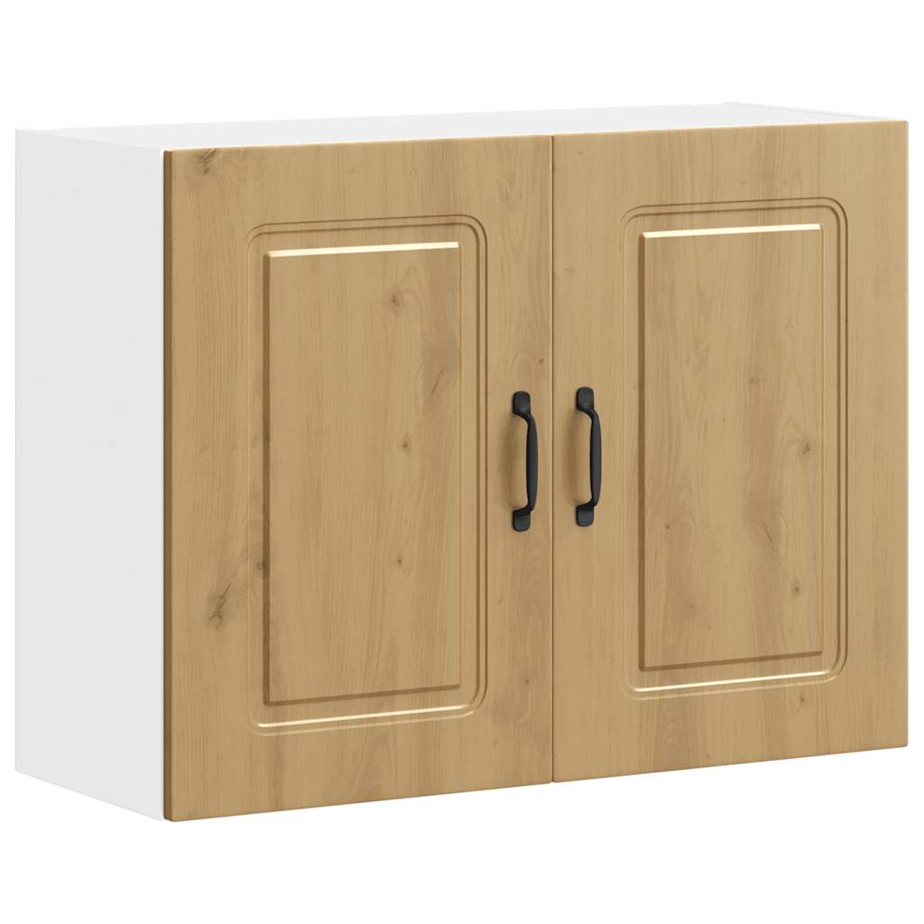 Kitchen Wall Cabinet "Kalmar" Artisan Oak Engineered Wood