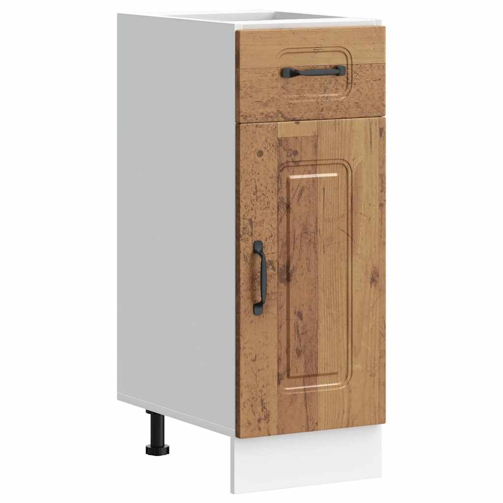 Kitchen Base Cabinet Porto Old Wood Engineered Wood