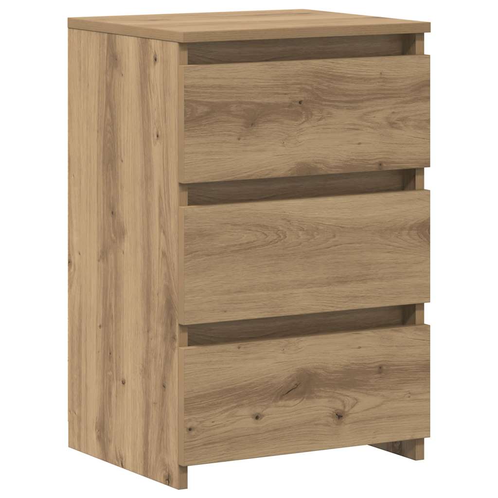 Bedside Cabinets 2 pcs Artisan Oak 40x35x62,5 cm Engineered Wood