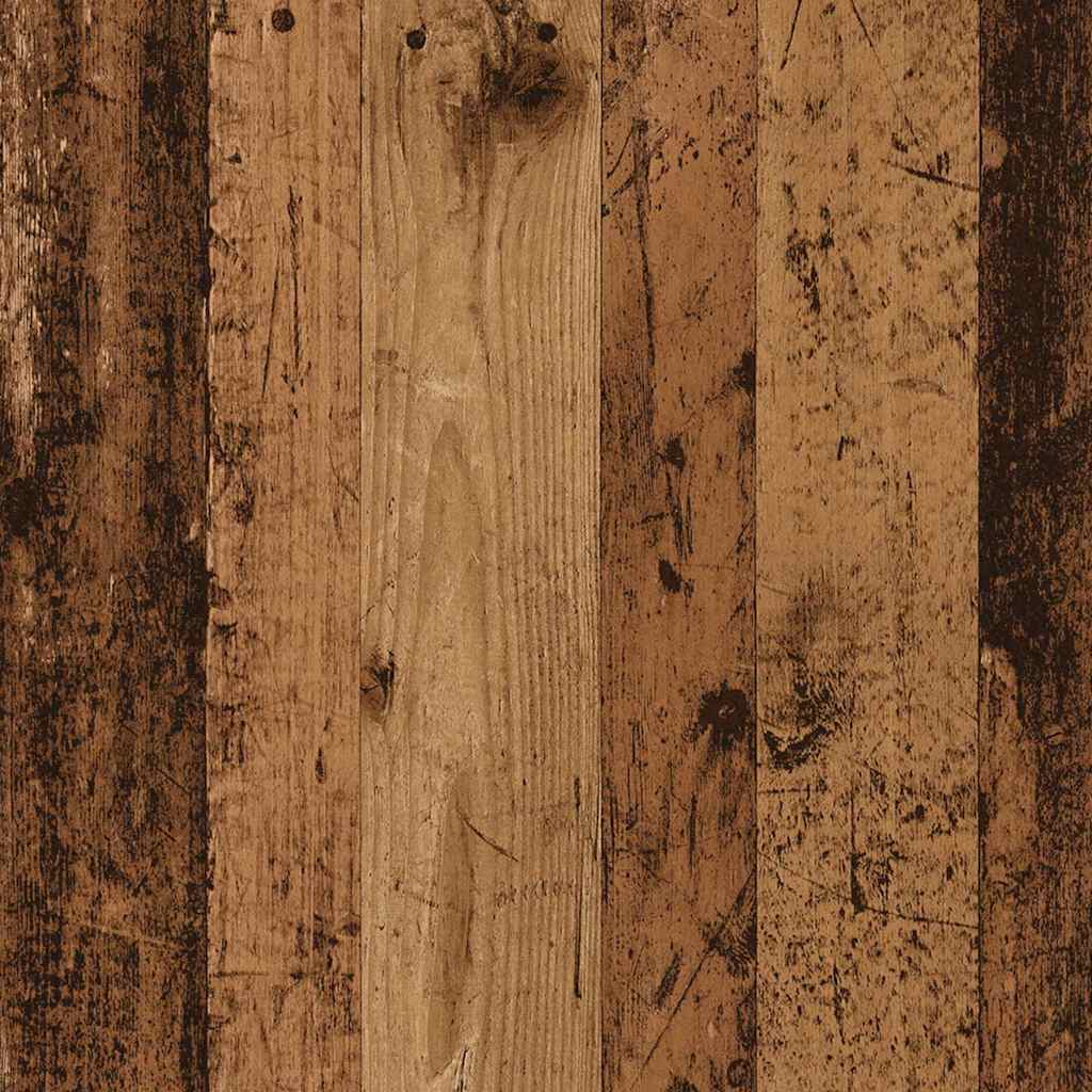 Corner Cabinet Old Wood 33x33x165 cm Engineered Wood