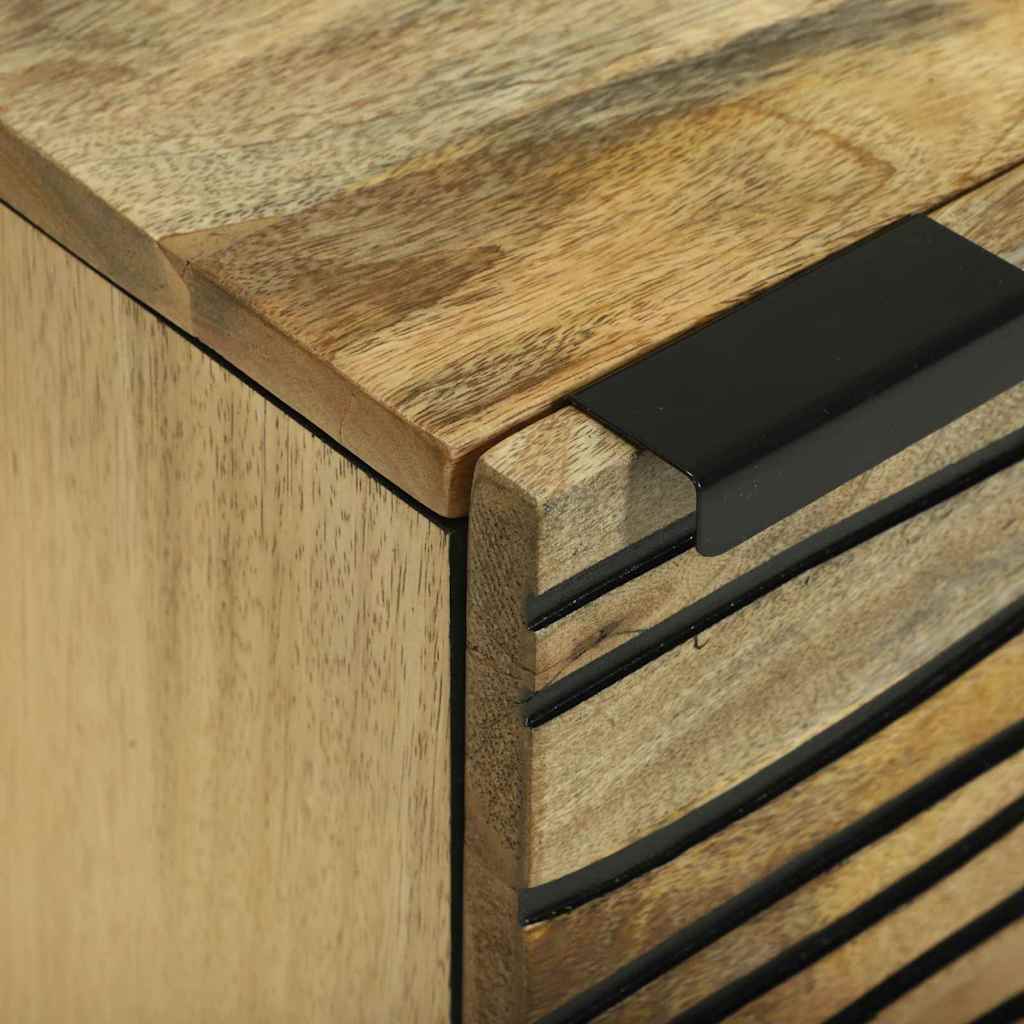 Bedside Cabinet Natural 40 x 33 x 46 cm Engineered Wood