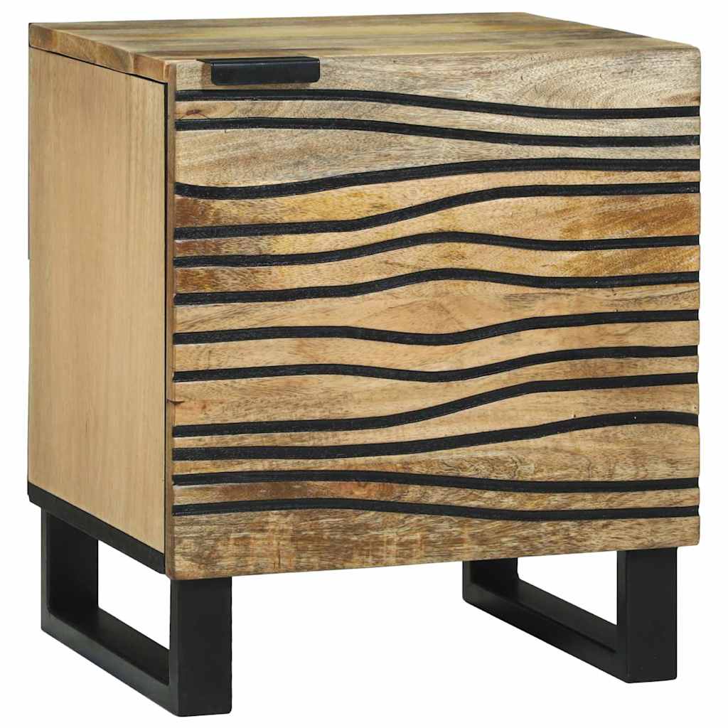 Bedside Cabinet Natural 40 x 33 x 46 cm Engineered Wood