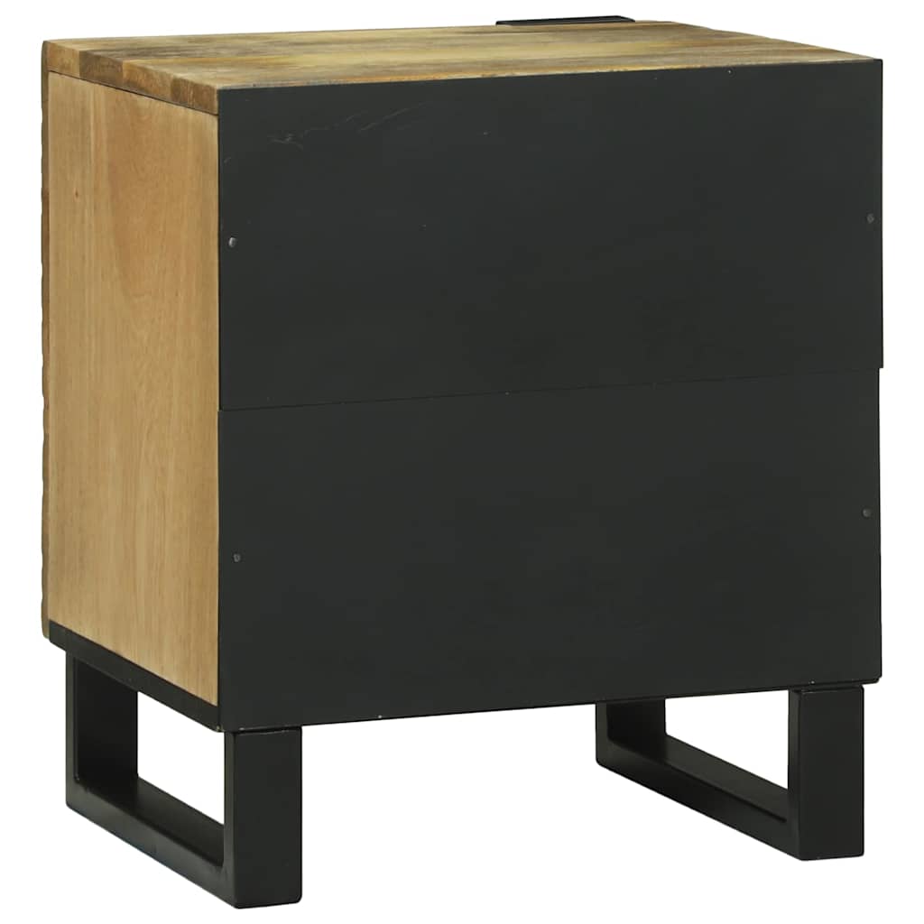 Bedside Cabinet 2 pcs Natural 40 x 33 x 46 cm Engineered Wood