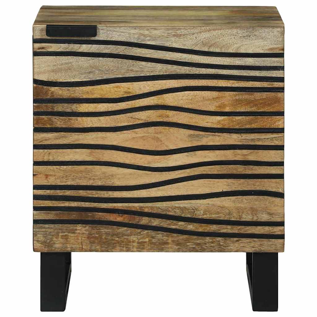 Bedside Cabinet 2 pcs Natural 40 x 33 x 46 cm Engineered Wood