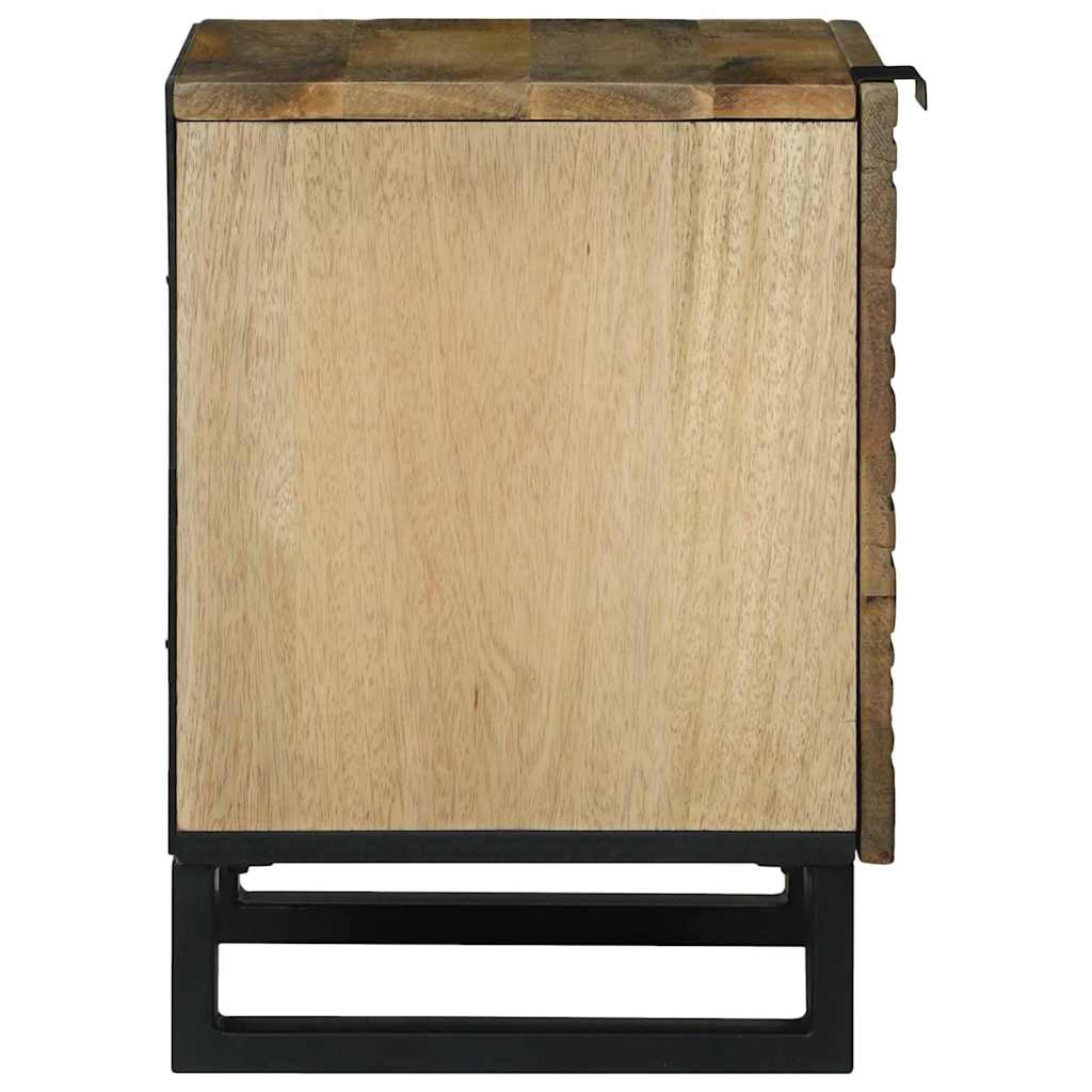 Bedside Cabinet 2 pcs Natural 40 x 33 x 46 cm Engineered Wood