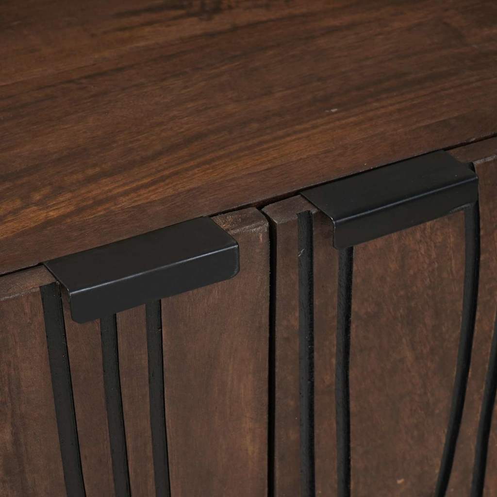 Sideboard Walnut 60 x 33 x 75 cm Engineered Wood