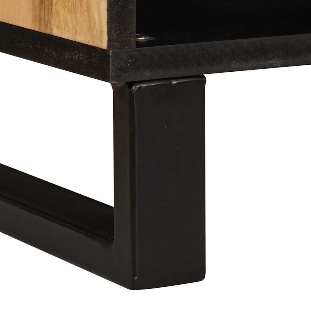 Sideboard Brown 80 x 33 x 75 cm Solid Mango Wood