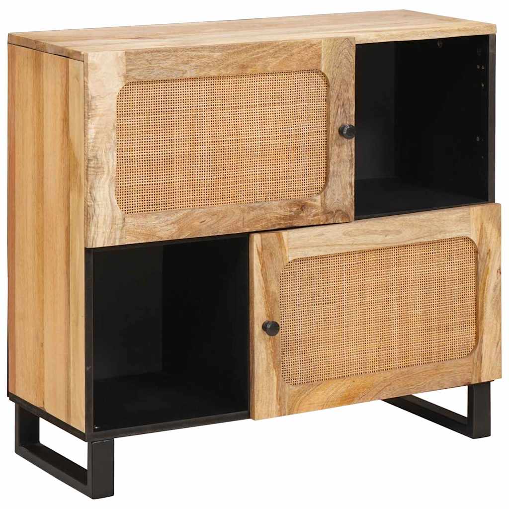 Sideboard Brown 80 x 33 x 75 cm Solid Mango Wood
