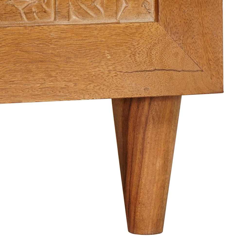 Coffee Table Light Brown 80 x 54 x 40 cm Engineered Wood